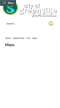Mobile Screenshot of maps.greenvillesc.gov